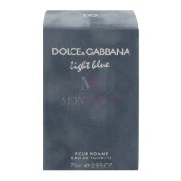 Dolce & Gabbana Light Blue Pour Homme Eau de Toilette 75ml