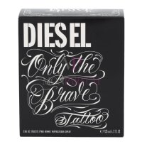 Diesel Only The Brave Tattoo Pour Homme Edt Spray 125ml
