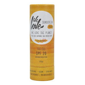 We Love The Planet Vegan Sunscreen Stick SPF20 50g