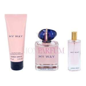 Armani My Way Eau de Parfum Spray 90ml / Eau de Parfum Spray 15ml / Body Lotion 75ml