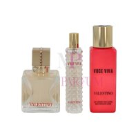 Valentino Voce Viva Eau de Parfum Spray 50ml / Eau de Parfum Spray 15ml / Body Lotion 100ml