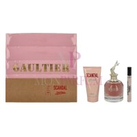 Jean Paul Gaultier Scandal X-Mas - Eau de Parfum Spray 80ml / Body Lotion 75ml / Eau de Parfum Spray 10ml