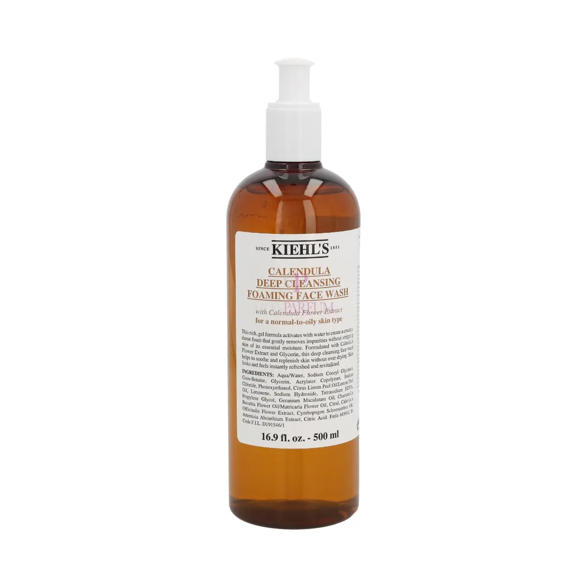 Kiehls Calendula Deep Cleansing Foaming Face Wash 500ml