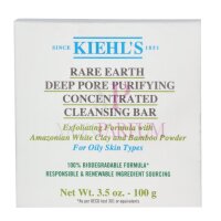 Kiehls Rare Earth Deep Concentrated Cleansing Bar 100g