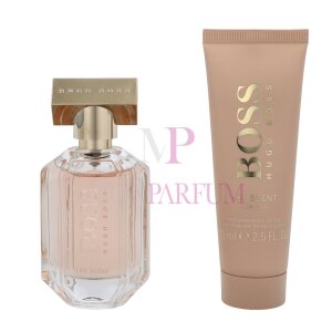 Hugo Boss The Scent For Her Geschenkset Eau de Parfum 50ml/Body Lotion 75ml