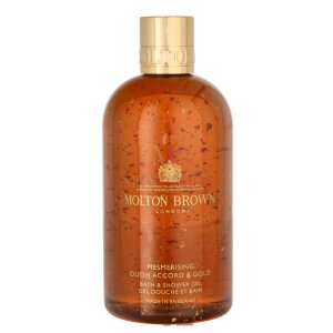 Molton Brown Mesmer. Oudh Accord & Gold Bath Shower Gel 300ml