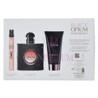 YSL Black Opium Geschenkset Eau de Parfum 50ml/Edp Miniature 10ml/Body Lotion 50ml