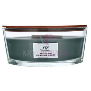 Woodwick Mint Leaves & Oak Candle 453g