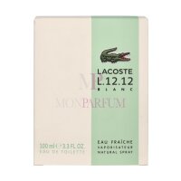 Lacoste L.12.12 Blanc Eau Fraiche Eau de Toilette 100ml