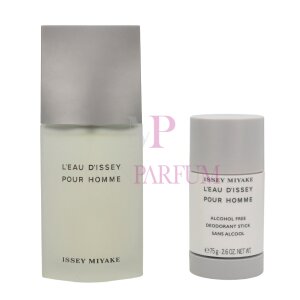 Issey Miyake LEau DIssey Pour Homme Geschenkset Eau de Toilette 75ml/Deostick 75ml