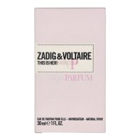 Zadig & Voltair This Is Her! Undressed Eau de Parfum 30ml