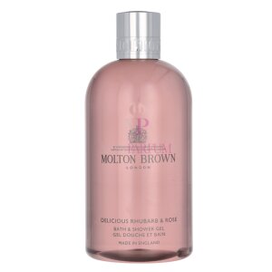 M.Brown Delicious Rhubarb & Rose Bath & Shower Gel 300ml