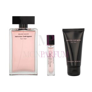 Narciso Rodriguez Musc Noir For Her Geschenkset Eau de Parfum 100 ml / Body Lotion 50 ml / Eau de Parfum 10 ml