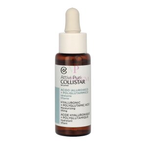 Collistar Attivi Puri Hyaluronic + Polyglutamic Face Serum 30ml