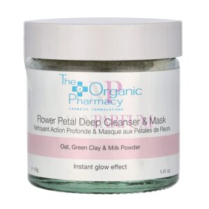 The Organic Pharmacy Flower Petal Deep Cleanser & Mask 40g