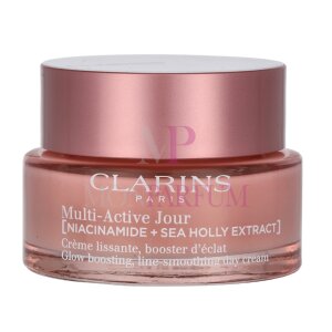 Clarins Multi-Active Jour Day Cream All Skin Types [Niacinamide + Sea Holly Extract] 50ml