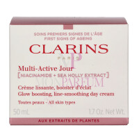 Clarins Multi-Active Jour Day Cream All Skin Types [Niacinamide + Sea Holly Extract] 50ml