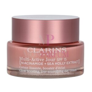 Clarins Multi-Active Jour SPF15 Day All Skin Types [Niacinamide + Sea Holly Extract] 50ml