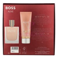 Hugo Boss Boss Alive Set Eau De Parfum 50ml + Body Lotion 75ml