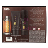 Hugo Boss The Scent Geschenkset Eau de Toilette 100ml/Deo Spray 150ml/Shower Gel 100ml