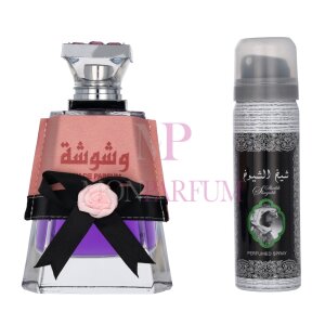 Lattafa Washwashah Geschenkset Eau de Parfum 100ml/Deodorant Spray 50ml
