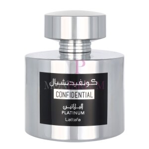 Lattafa Confidential Platinum Eau de Parfum 100ml