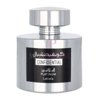 Lattafa Confidential Platinum Eau de Parfum 100ml