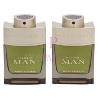 Bvlgari Man Wood Essence Duo Set 120ml