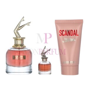 Jean Paul Gaultier Scandal Geschenkset Eau de Parfum 50ml/Body Lotion 75ml/Edp 6ml