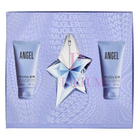 Thierry Mugler Angel Geschenkset Eau de Parfum Refillable 25ml/Shower Gel 50ml/Body Lotion 50ml