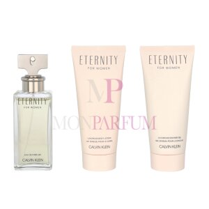 Calvin Klein Eternity For Women Geschenkset Eau de Parfum 50ml/Body Lotion 100ml/Shower Gel 100ml