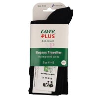 Care Plus Bugsox Traveller - Black - Size 41-43, (2-Pack)...