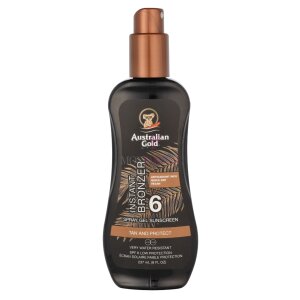 Australian Gold Spray Gel Instant Bronzer SPF6 237ml