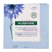 Klorane Smoothing & Soothing Eye Patches - Cornflower & Hyal 1Stk