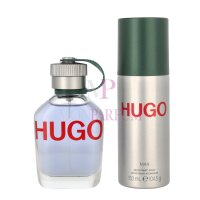 Hugo Boss Hugo Man Geschenkset Eau de Toilette 75ml/Deo Spray 150ml