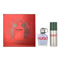 Hugo Boss Hugo Man Geschenkset Eau de Toilette 75ml/Deo Spray 150ml