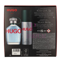 Hugo Boss Hugo Man Geschenkset Eau de Toilette 75ml/Deo Spray 150ml