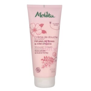 Melvita Shower Cream - Rose Petals&Acacia Honey 200ml