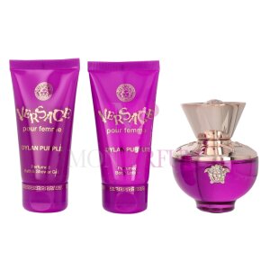 Versace Dylan Purple Geschenkset Eau de Parfum 50ml/Bath & Shower Gel 50ml/Body Lotion 50ml