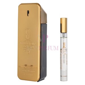 Paco Rabanne 1 Million Geschenkset Eau de Toilette 100ml/Edt 10ml/GWP