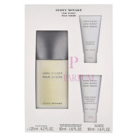 Issey Miyake LEau DIssey Pour Homme Geschenkset Eau de Toilette 125ml/Shower Gel 50ml/After Shave Balm 50ml
