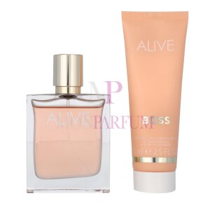Hugo Boss Alive Geschenkset Eau de Parfum 50ml/Body Lotion 75ml