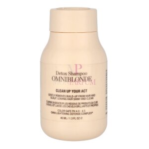 Omniblonde Clean Up Your Act Detox Shampoo 40ml