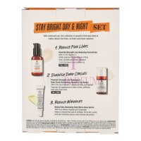 Kiehls Stay Bright Day & Night Skincare Set 75ml