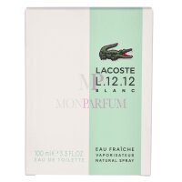 Lacoste L.12.12 Blanc Eau Fraiche Edt Spray 100ml