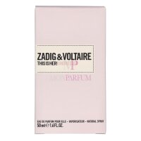 Zadig & Voltaire This Is Her! Undressed Eau de Parfum 50ml