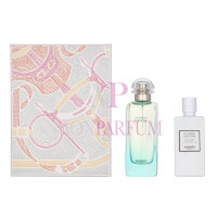 Hermes Un Jardin Sur Le Nil Geschenkset Eau de Toilette 100ml/Body Lotion 80ml