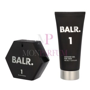 BALR. 1 FOR MEN Geschenkset Eau de Parfum 50ml/Shower Gel 100ml