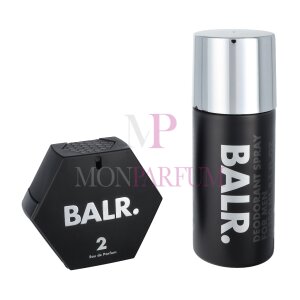 BALR. 2 FOR MEN Geschenkset Eau de Parfum 50ml/Deo Spray 150ml