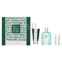 Caron Pour Un Homme De Caron Geschenkset Eau de Toilette 125ml/Shower Gel 75ml/Le Matin Travel Spray 5ml/Le Soir Travel Spray 5ml